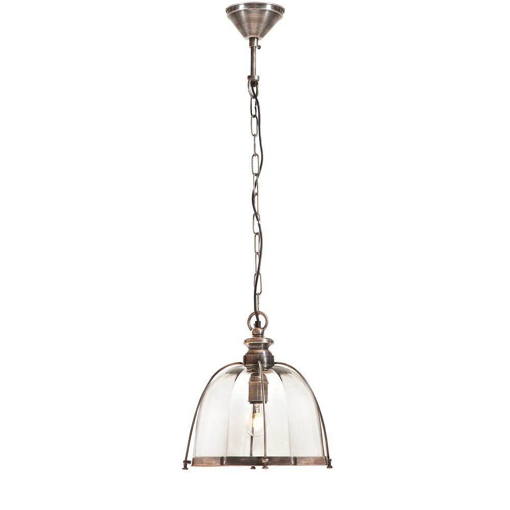 Emac Lawton AVERY CEILING PENDANT ANTIQUE SILVER - Mases LightingEMAC LAWTON