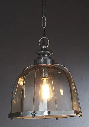 Emac Lawton AVERY CEILING PENDANT ANTIQUE SILVER - Mases LightingEMAC LAWTON