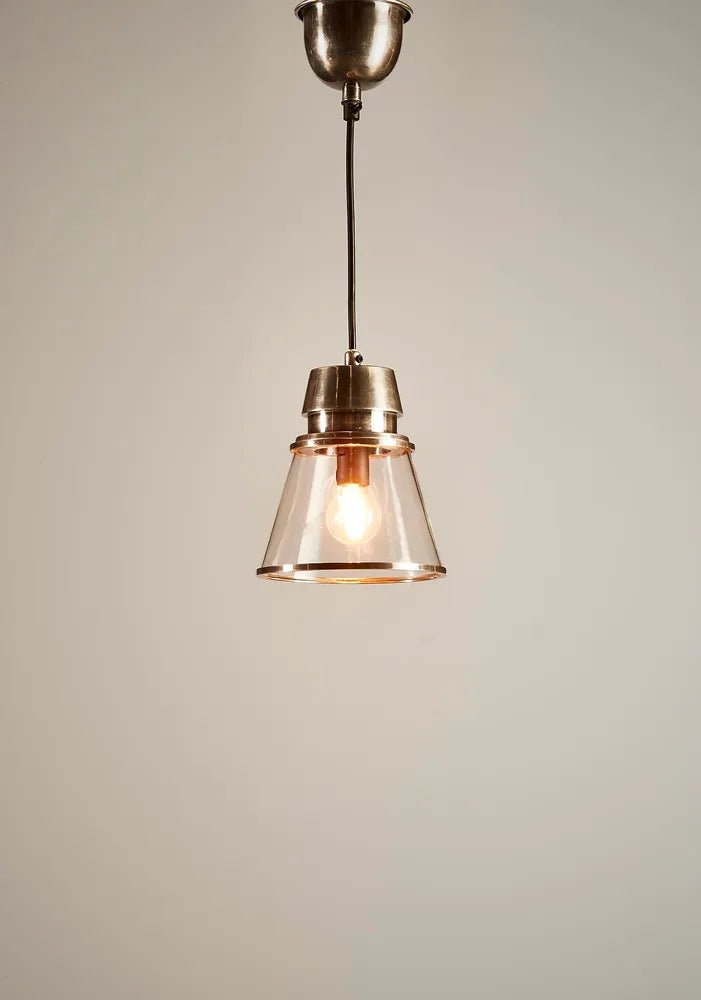 Emac Lawton CANBERRA CEILING PENDANT ANTIQUE SILVER - Mases LightingEMAC LAWTON