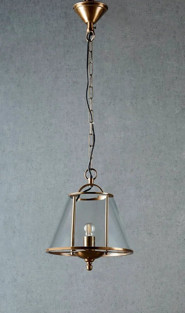 Emac Lawton COTTON TREE CEILING PENDANT ANTQIUE BRASS