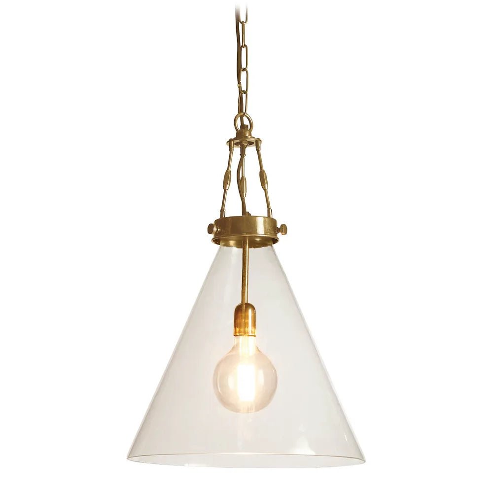 Emac Lawton GADSDEN CEILING PENDANT LARGE BRASS - Mases LightingEMAC LAWTON