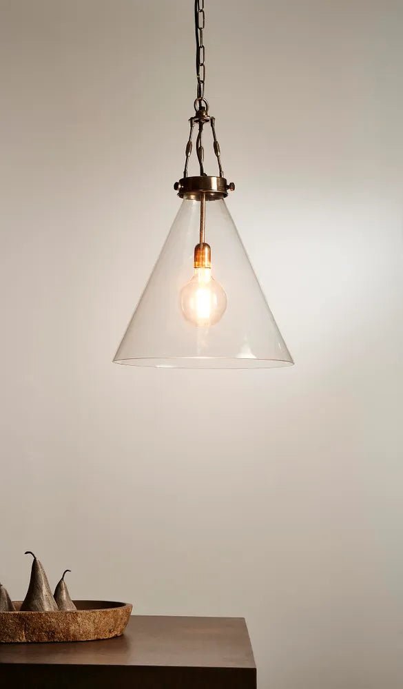 Emac Lawton GADSDEN CEILING PENDANT LARGE SILVER