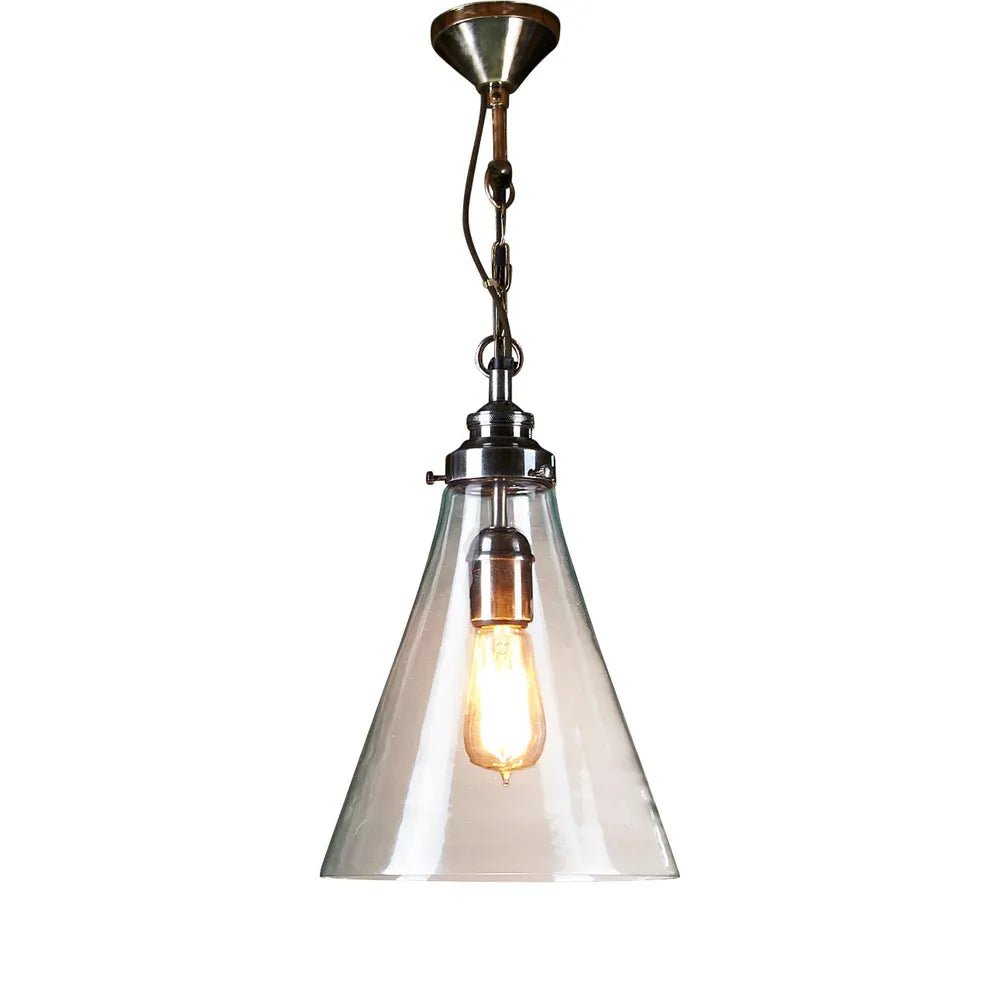 Emac Lawton GADSDEN CEILING PENDANT SMALL SILVER - Mases LightingEMAC LAWTON