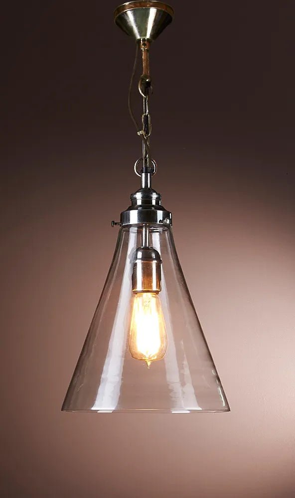 Emac Lawton GADSDEN CEILING PENDANT SMALL SILVER - Mases LightingEMAC LAWTON