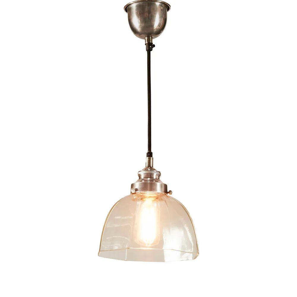 Emac Lawton HOBART CEILING PENDANT ANTIQUE SILVER - Mases LightingEMAC LAWTON