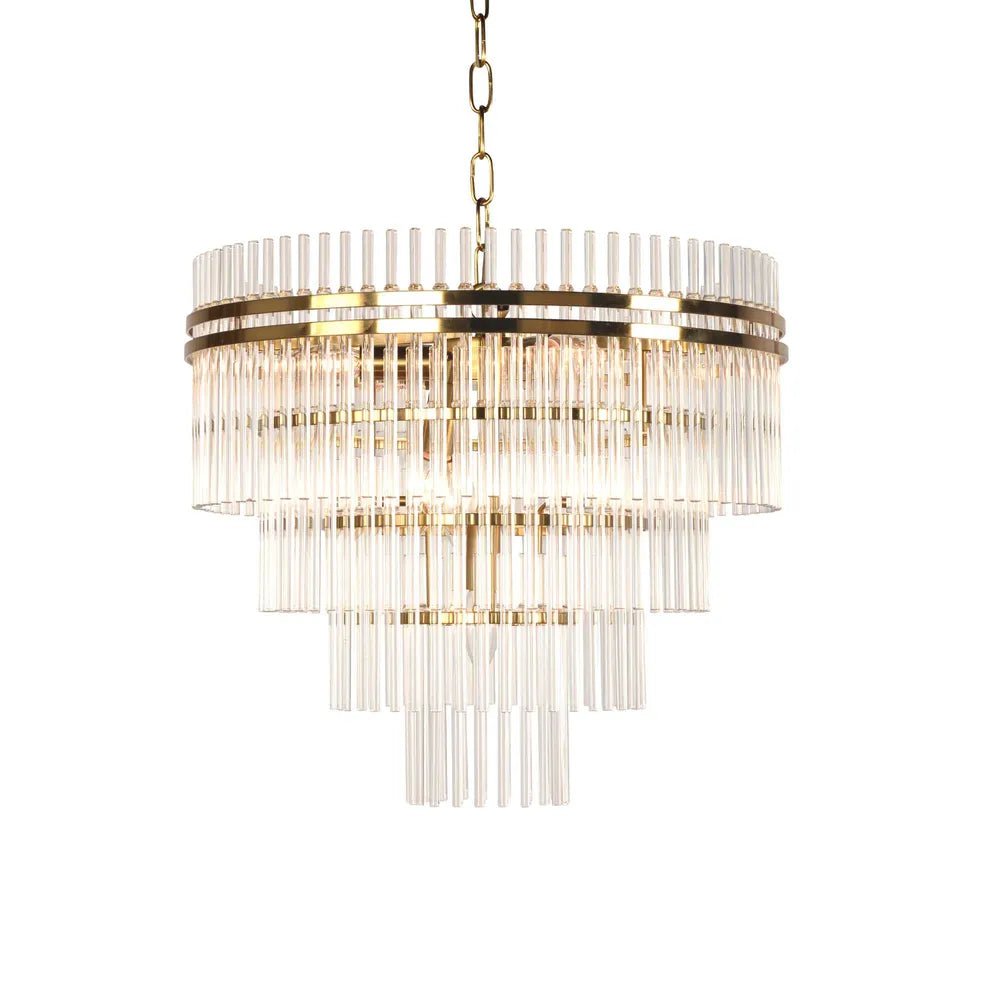 Emac Lawton INFINITY CHANDELIER BRASS - Mases LightingEMAC LAWTON