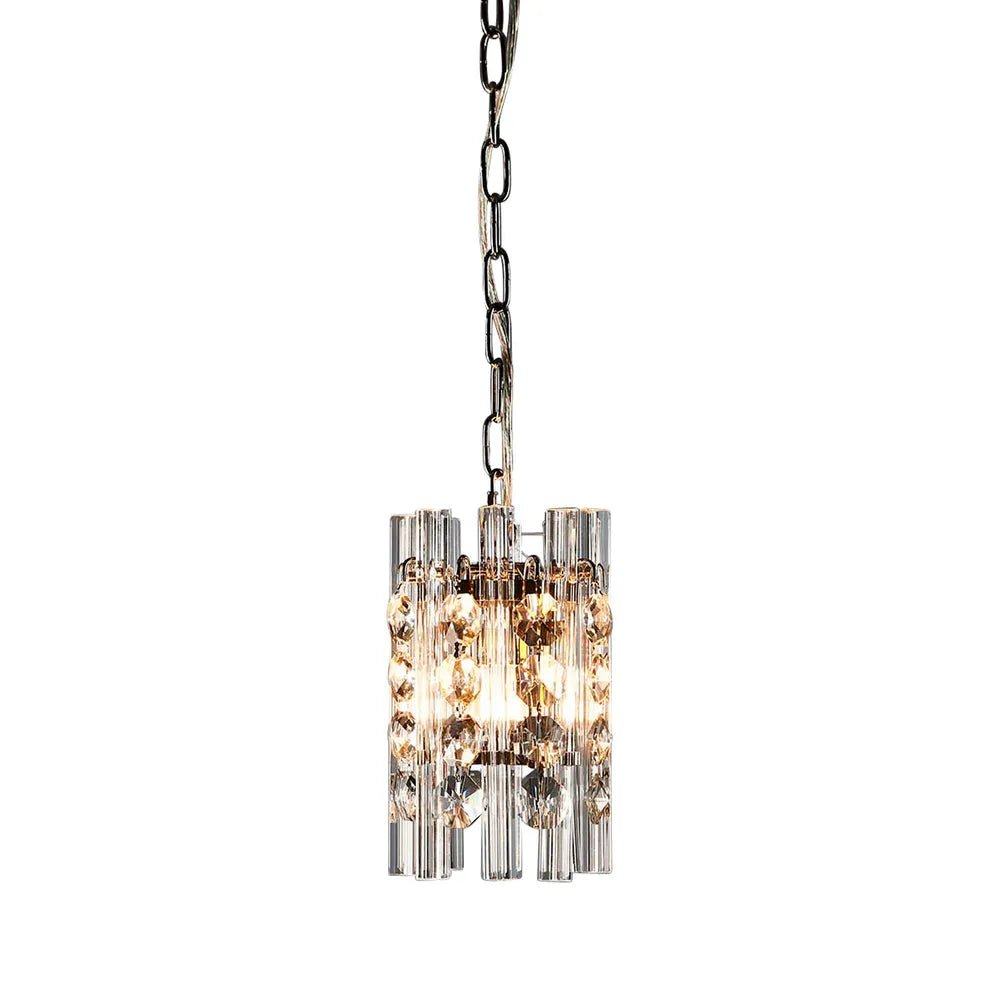 Emac Lawton MONZA CHANDELIER NICKEL - Mases LightingEMAC LAWTON