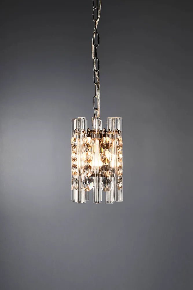 Emac Lawton MONZA CHANDELIER NICKEL - Mases LightingEMAC LAWTON