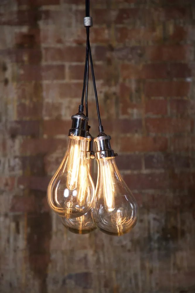 Emac Lawton ODEAN 3 PIECE GLASS PENDANT LAMP