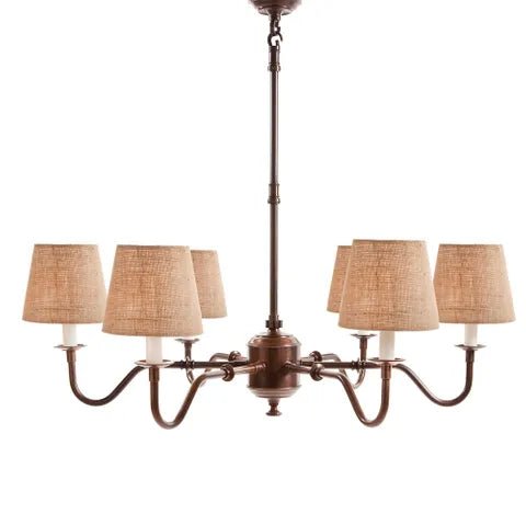 Emac Lawton PRESCOT CHANDELIER DARK BRONZE - Mases LightingEMAC LAWTON