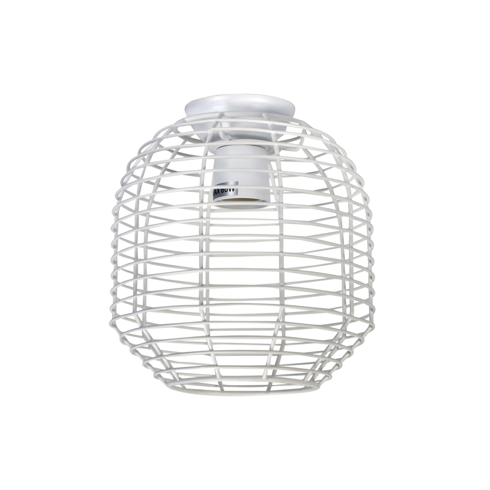 Eve.18 White Mesh DIY Shade B22 - OL2543WH - Mases LightingOriel Lighting
