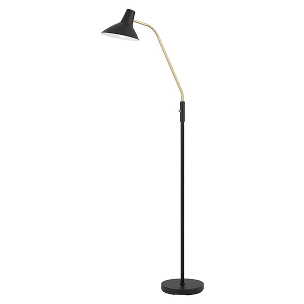 Farbon Floor Lamp 1Lt Black - Mases LightingTelbix
