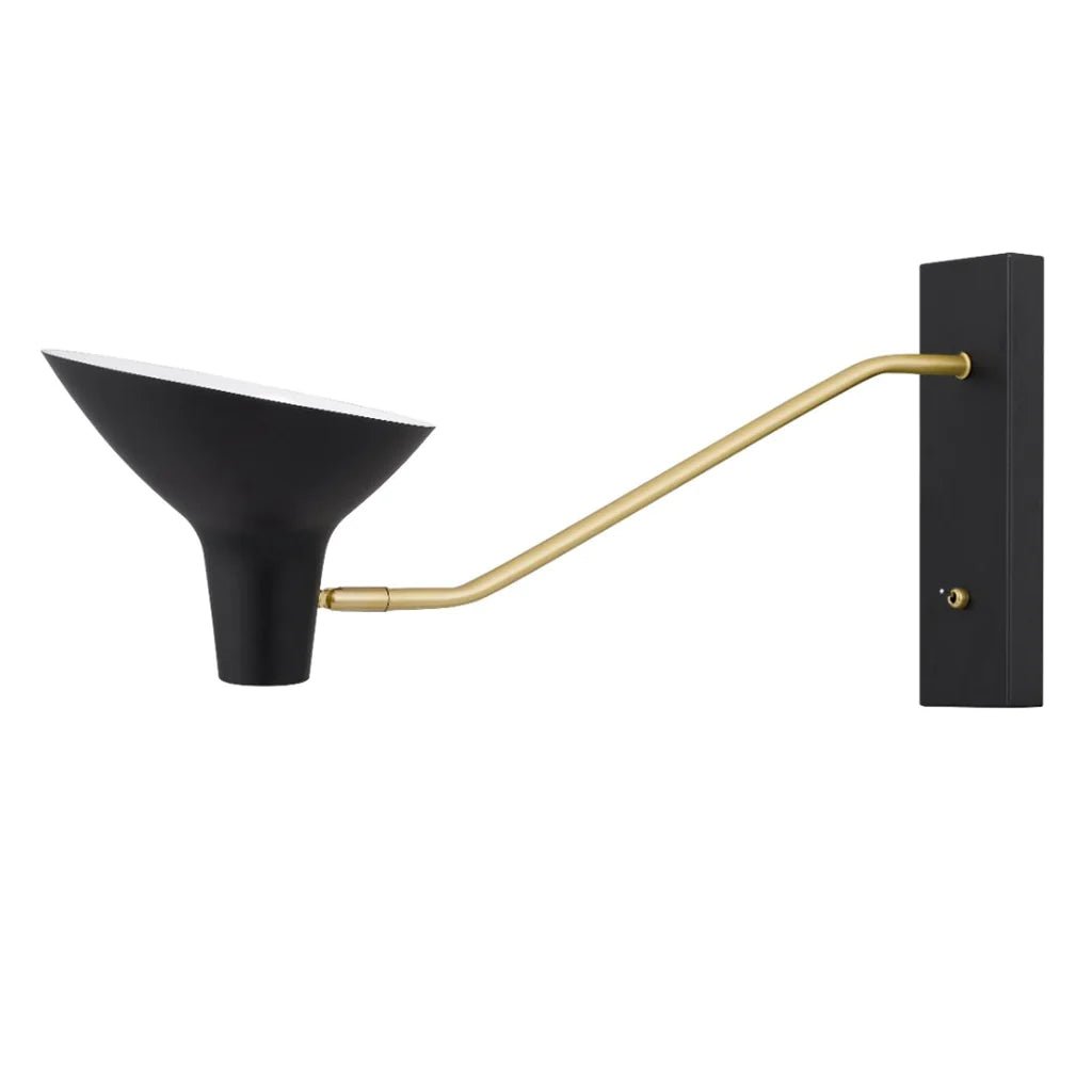 Farbon Long Indoor Wall Light in Black or White - Mases LightingTelbix