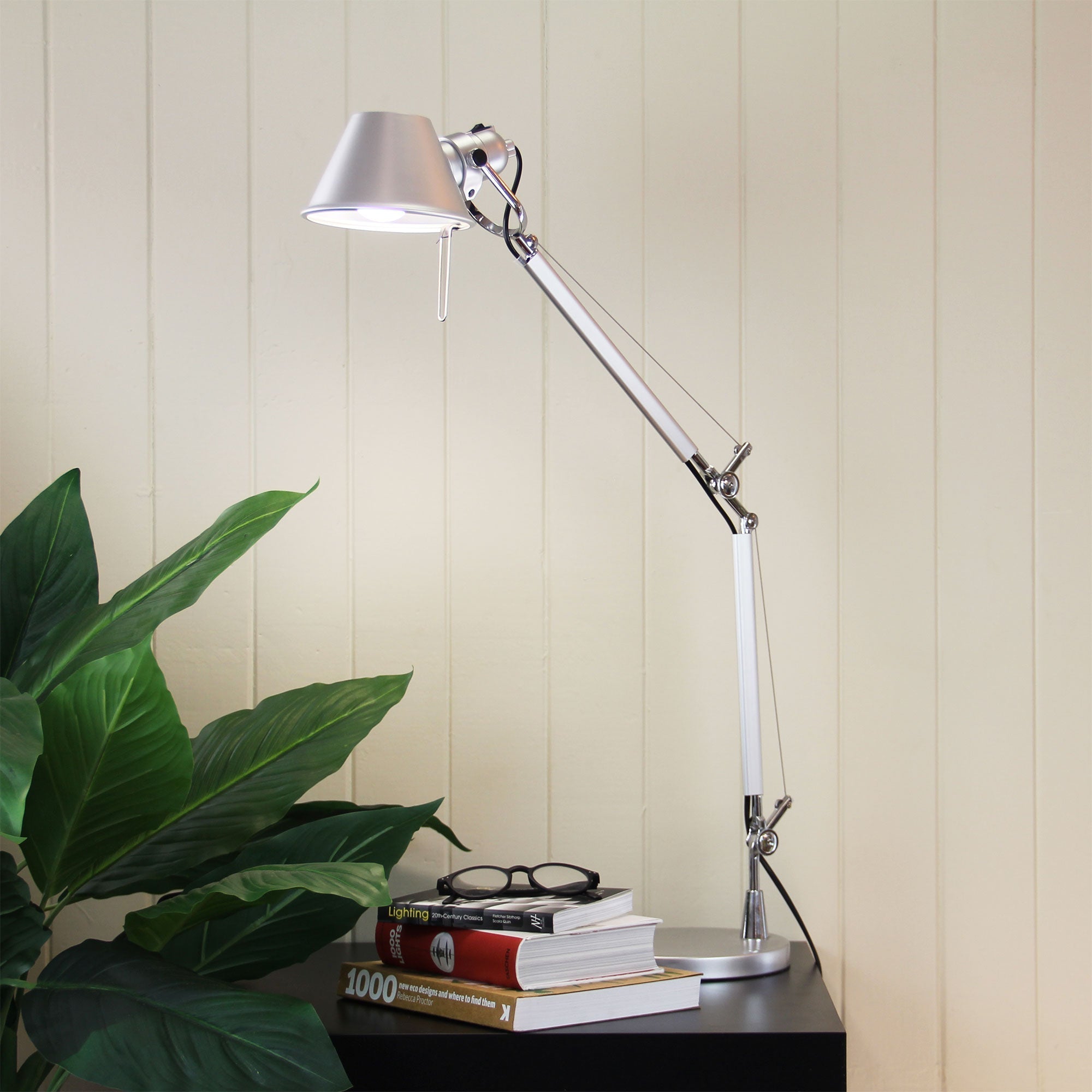 Forma Adjustable Desk Lamp Silver - Mases LightingOriel Lighting