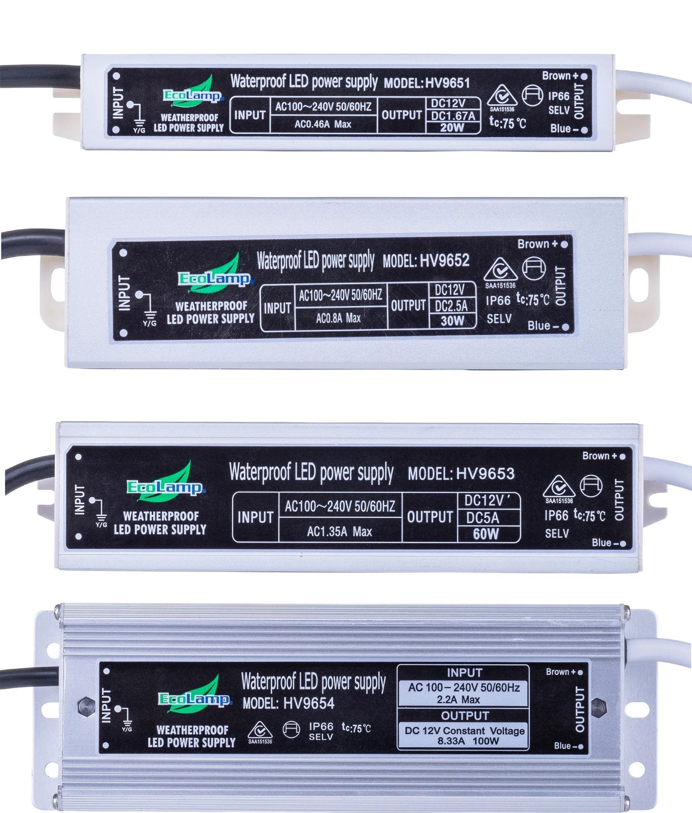 HAVIT 12/24V DC IP66 OUTDOOR WEATHERPROOF DC LED DRIVER - Mases LightingHAVIT
