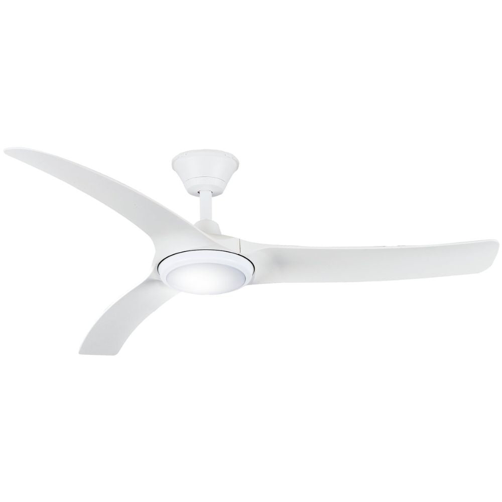 Hunter Pacific AQUA - IP66 3 Blade 52" DC Ceiling Fan with LED Light - Mases LightingHunter Pacific