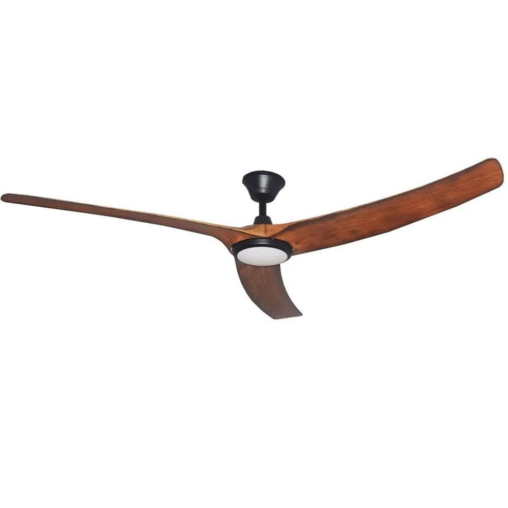 Hunter Pacific AQUA V2 - IP66 3 Blade 70" DC Ceiling Fan with LED Light