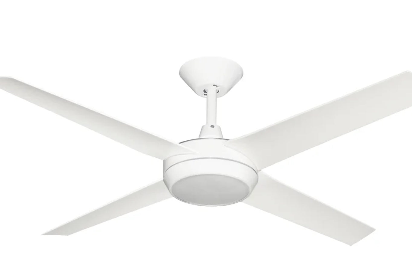Hunter Pacific Concept AC Ceiling Fan with CCT LED Light – White 52″