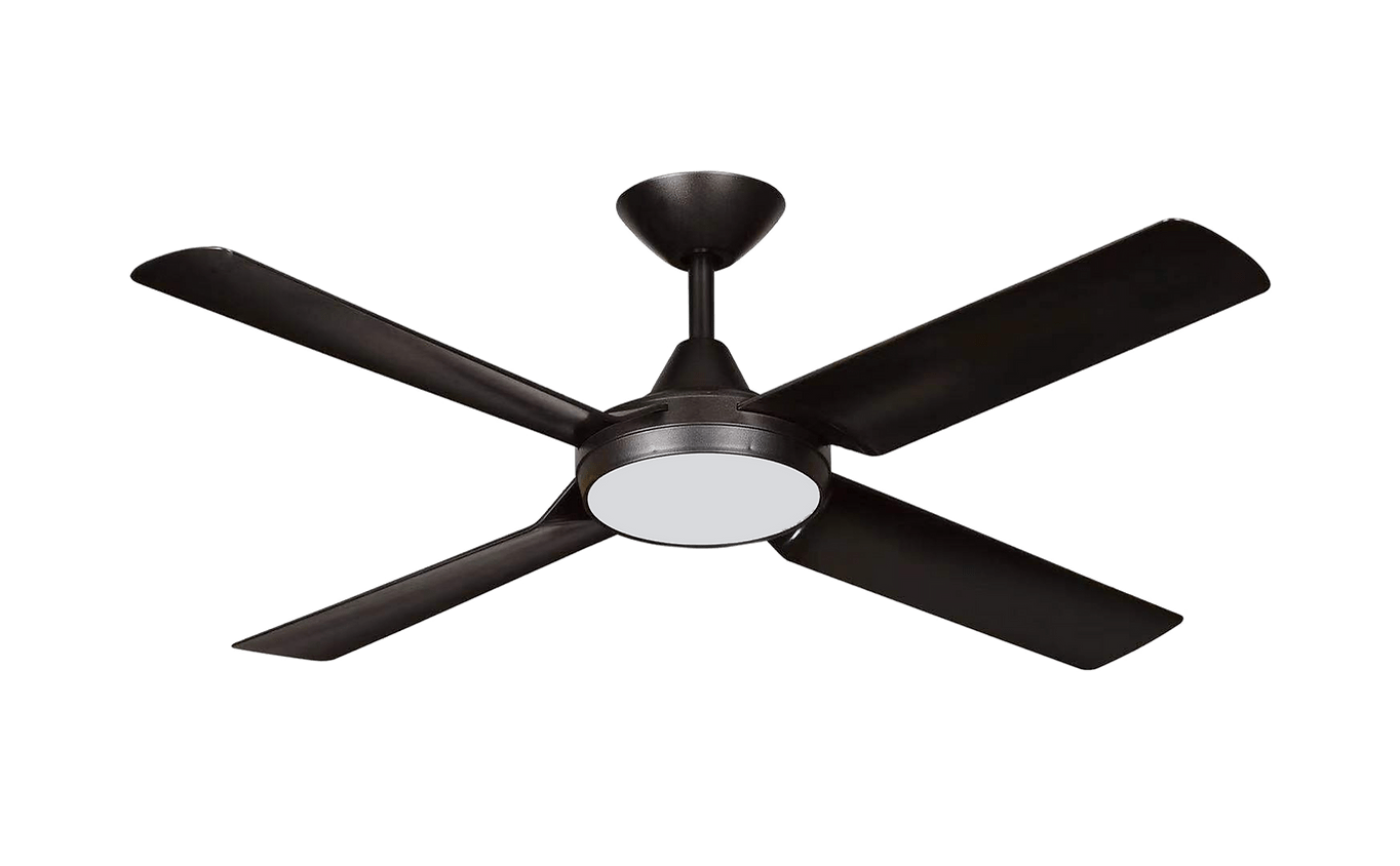 Hunter Pacific New Image v2 Black DC Ceiling Fan with CCT LED Light & Remote & Wall Control - Mases LightingHunter Pacific