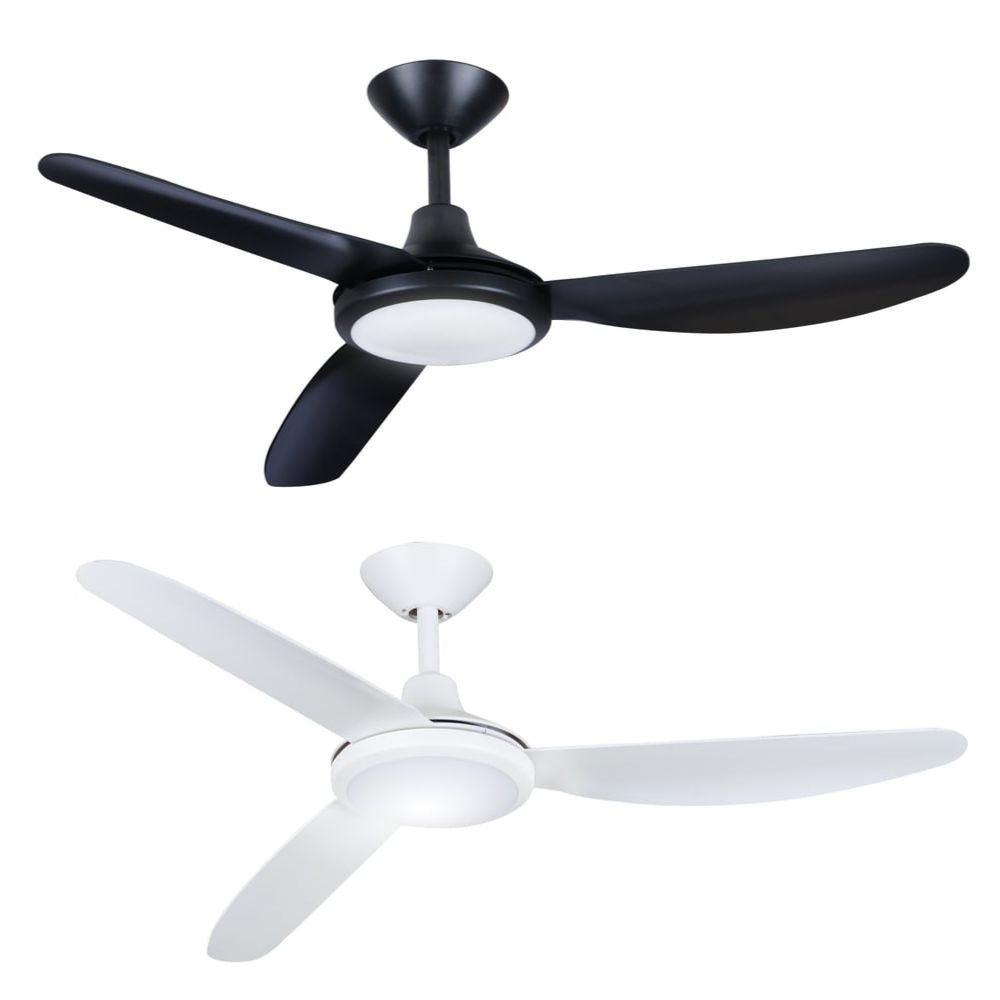 Hunter Pacific POLAR V2 - 3 Blade 48" DC Ceiling Fan With LED Light - Mases LightingHunter Pacific