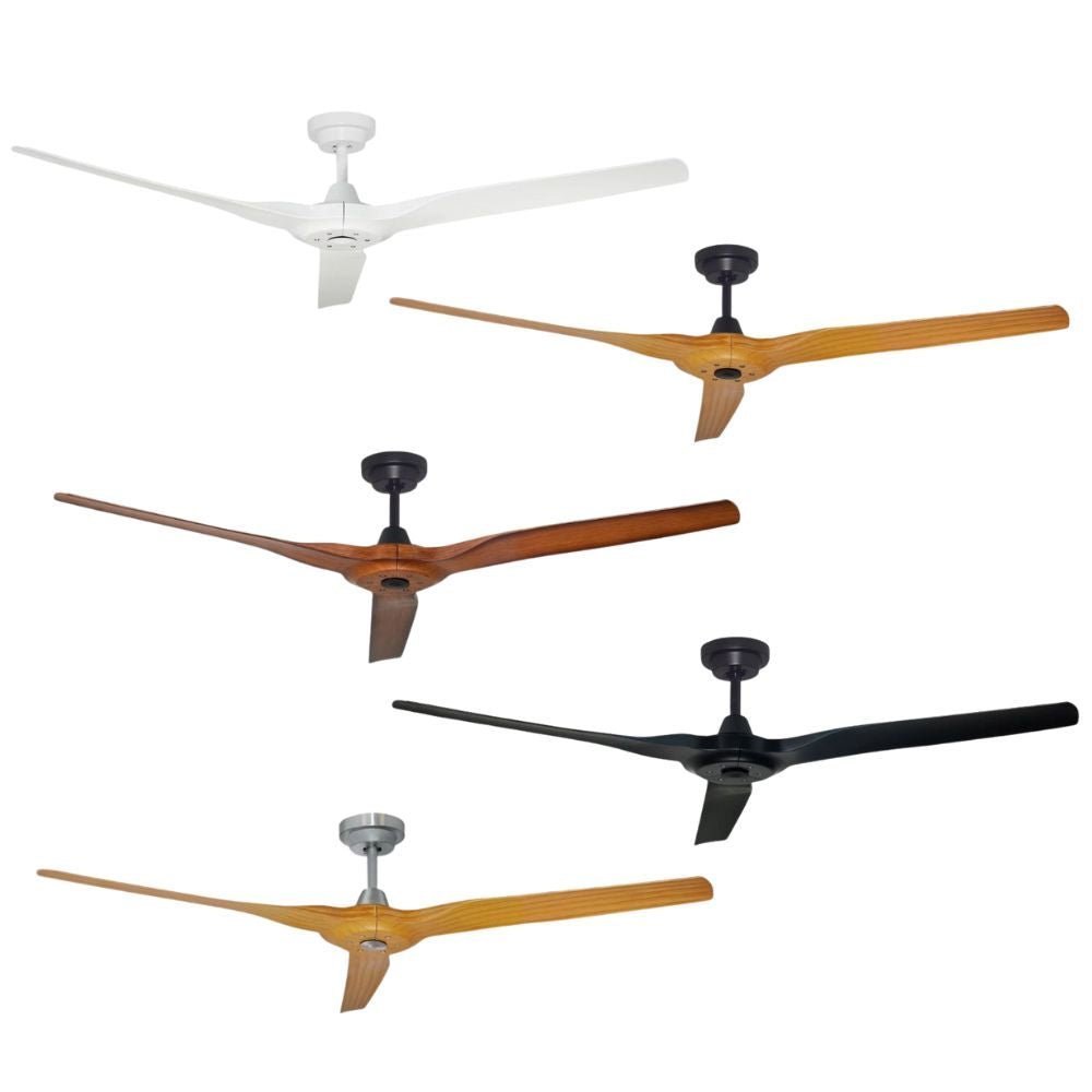 Hunter Pacific RADICAL 3 - 3 Blade 1520mm 60" DC Ceiling Fan - Mases LightingHunter Pacific