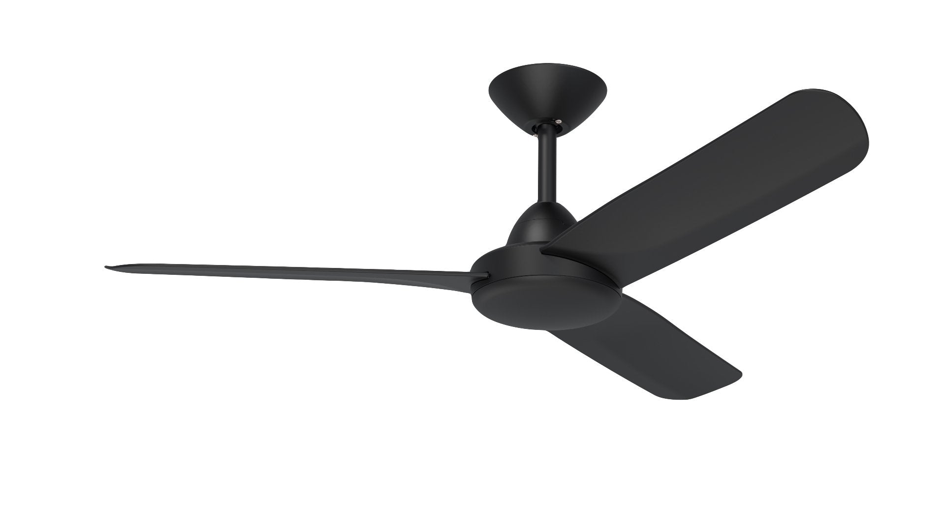 Hunter Pacific X-Over DC Ceiling Fan with Wall Control – Black 48″