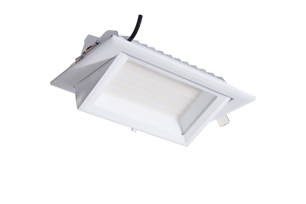 Infinite 113 40W Tri-Colour Selectable LED Rectangular Shopfitter - Mases LightingLighting Creations