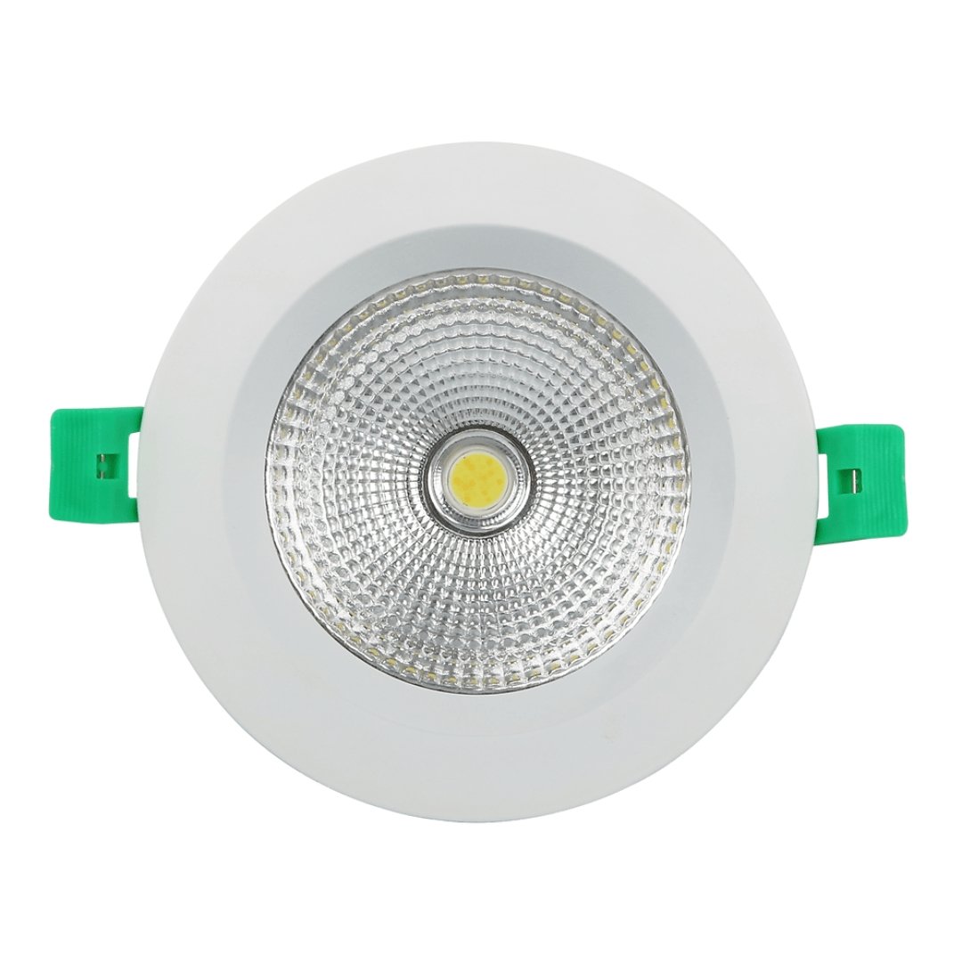 INFINITE 206 13W COB Tri-Colour Dimmable Aluminium LED Downlight 90mm cut out - Mases LightingLighting Creations