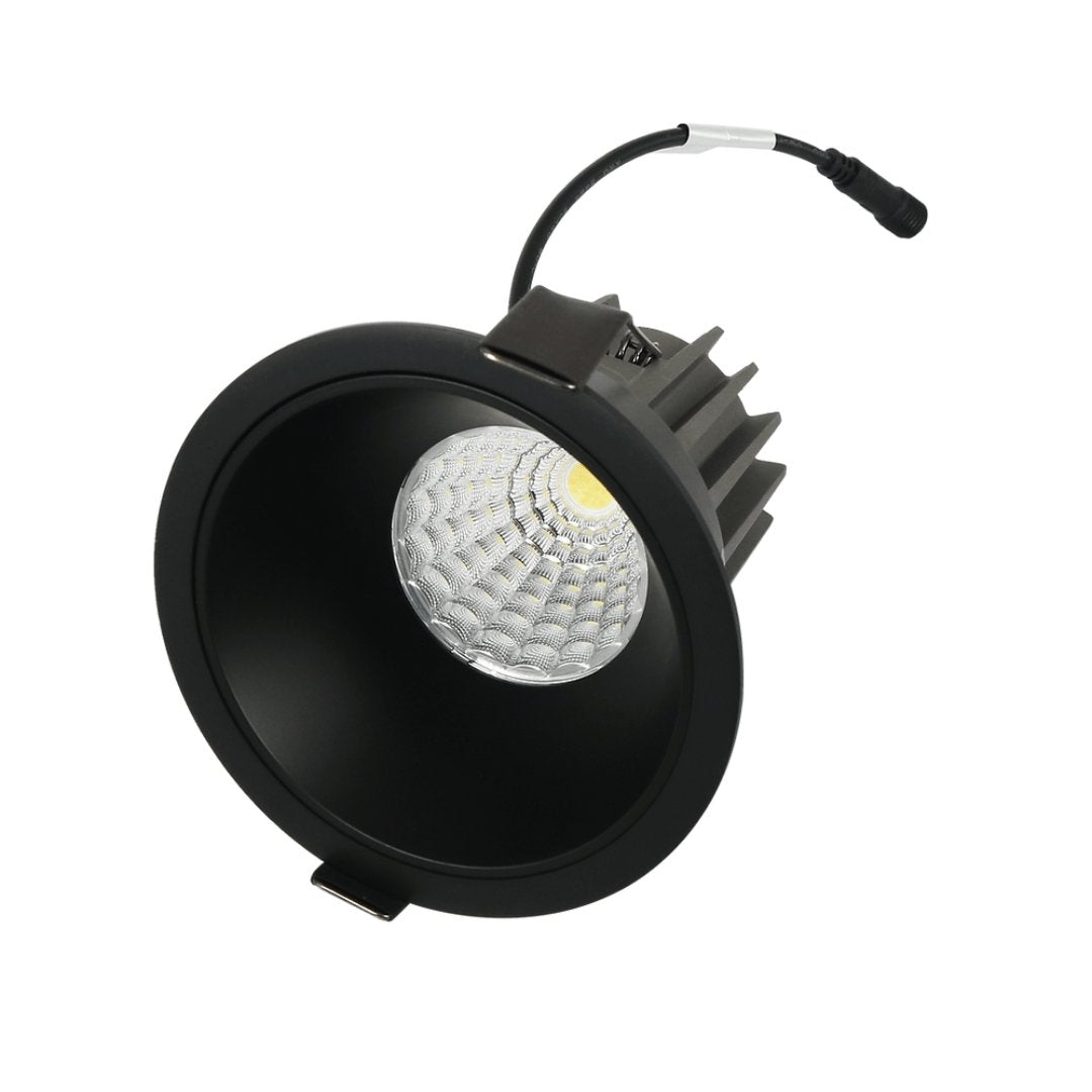 INFINITE 212 12W Low Glare COB Cast Aluminium Dimmable LED Downlight 90mm cut out - Mases LightingLighting Creations