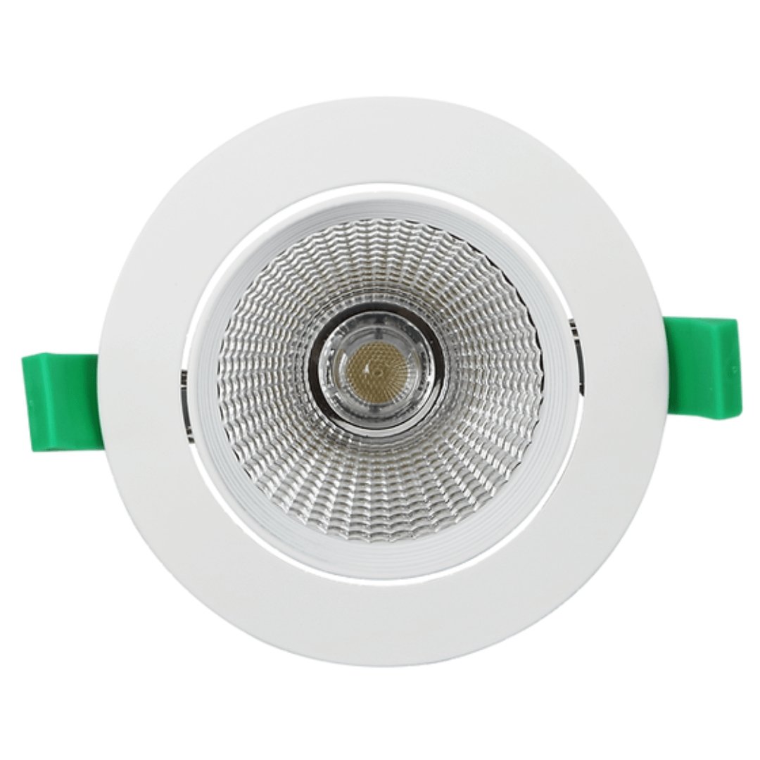 INFINITE 213 15W Tiltable Low Glare COB Aluminium LED Downlight 90mm cut out - Mases LightingLighting Creations