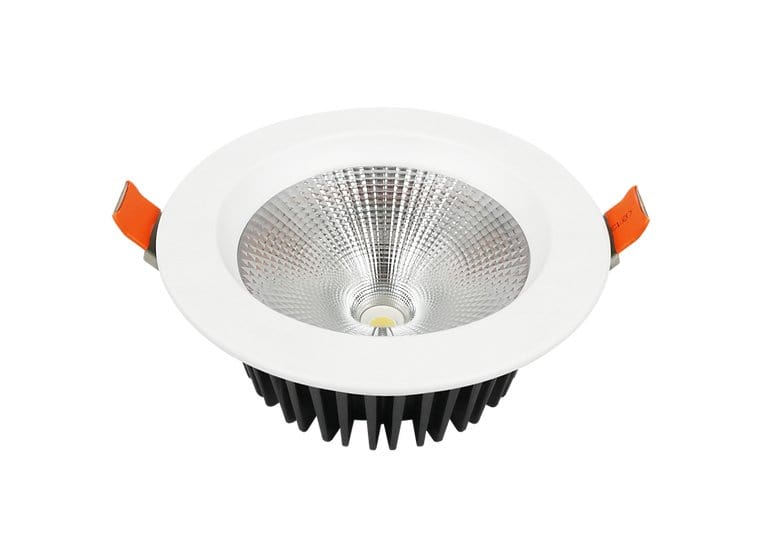 INFINITE 301 30W COB Tri Colour Dimmable LED Downlight 205mm cut out - Mases LightingLighting Creations