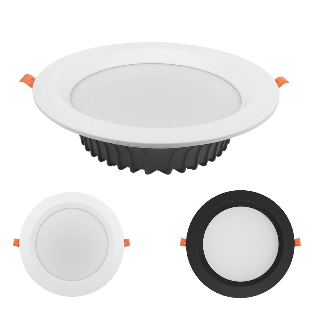 INFINITE 302 40W Tri-Colour LED Downlight 190mm cut out - Mases LightingLighting Creations