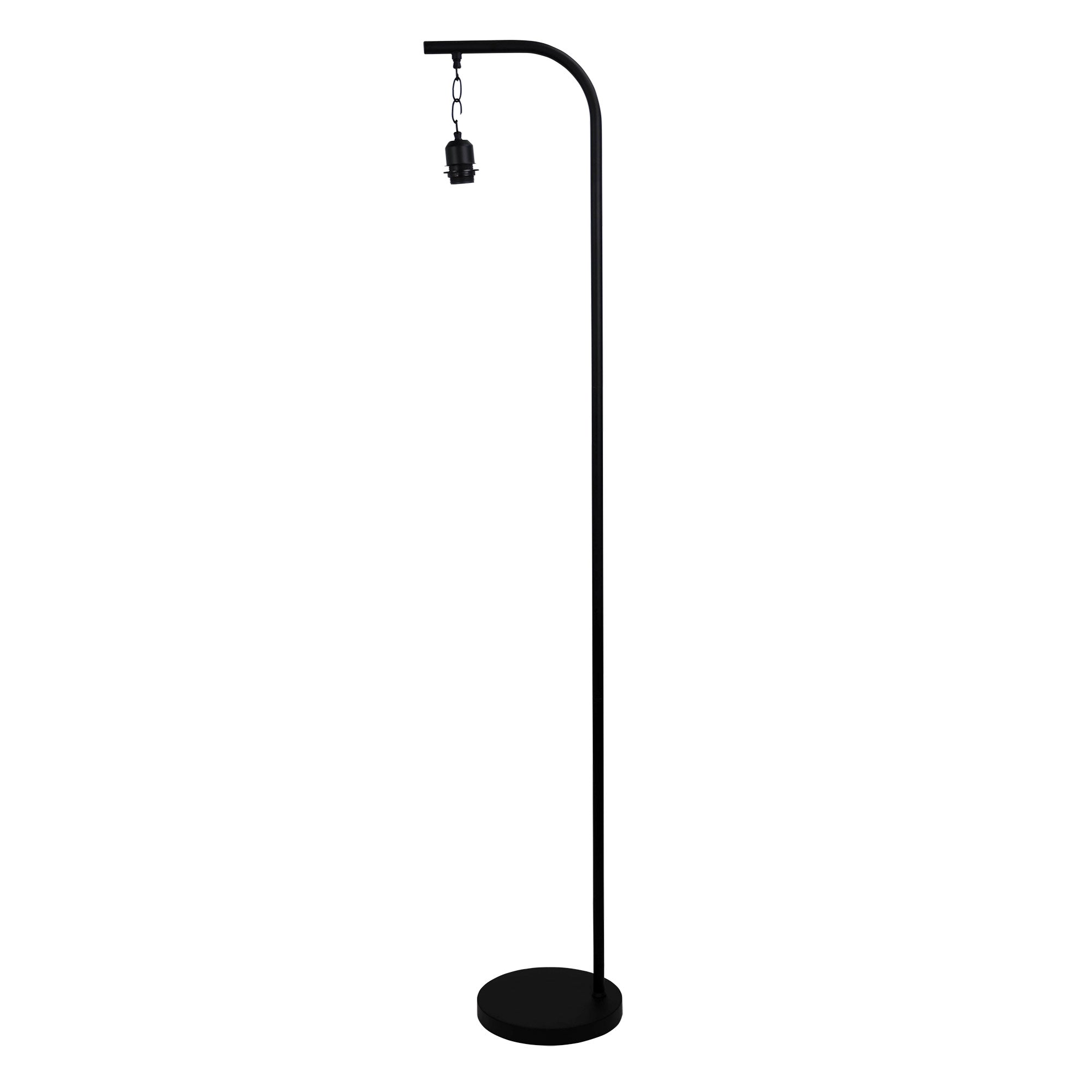 Jess 1 Light Floor Lamp Base Black - OL93773BK - Mases LightingOriel Lighting