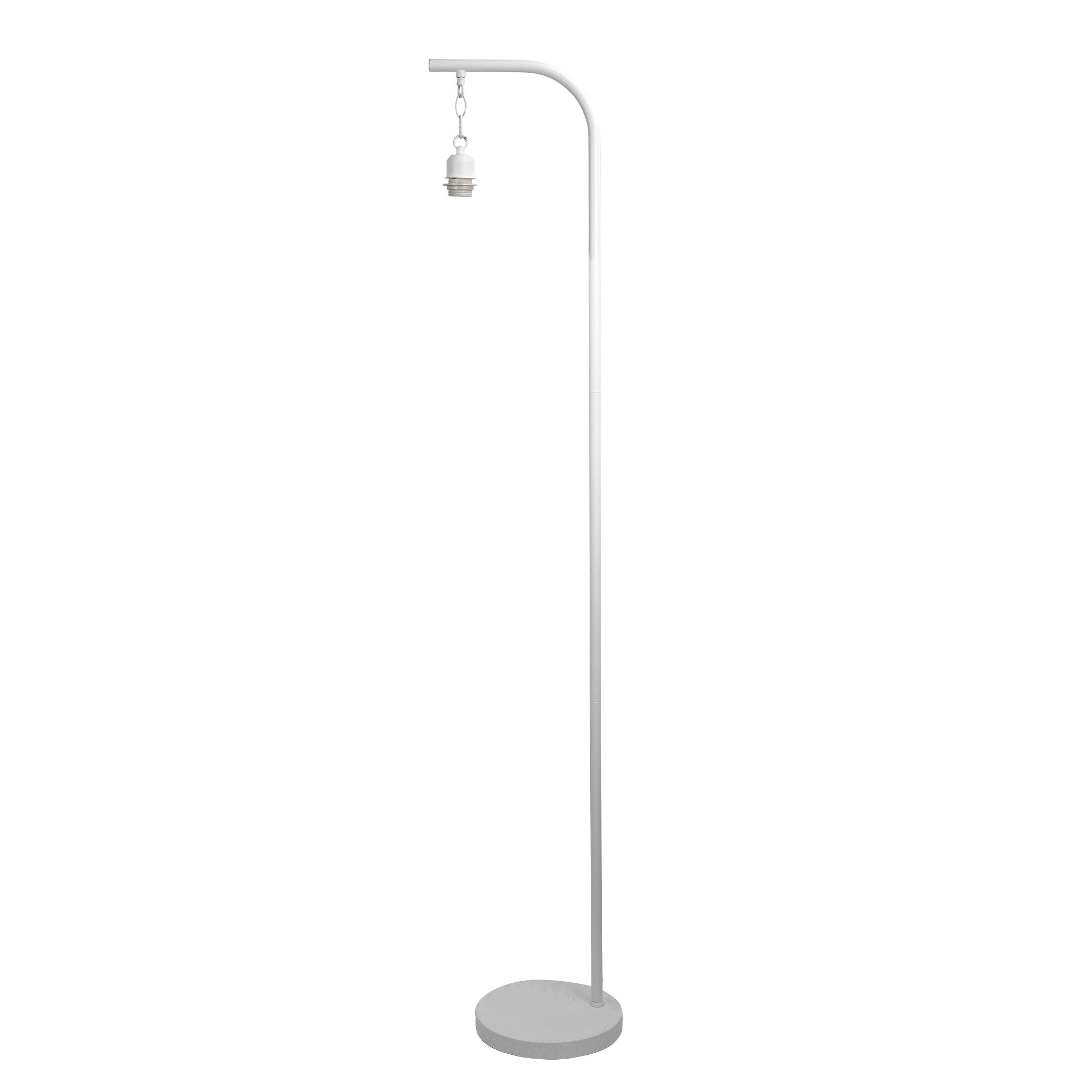 Jess 1 Light Floor Lamp Base White - OL93773WH - Mases LightingOriel Lighting