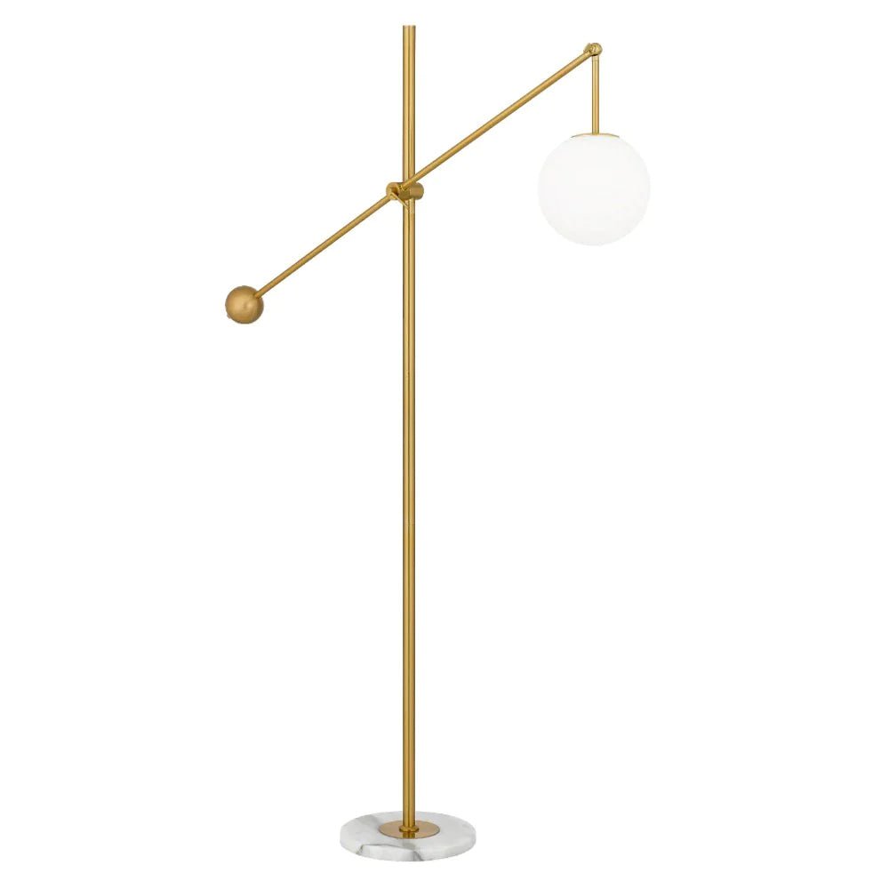Kemi Floor Lamp in Black or Gold - Mases LightingTelbix
