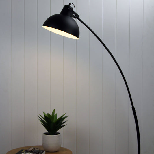 Lago 1 Light Floor Lamp Matt Black - OL93953BK - Mases LightingOriel Lighting