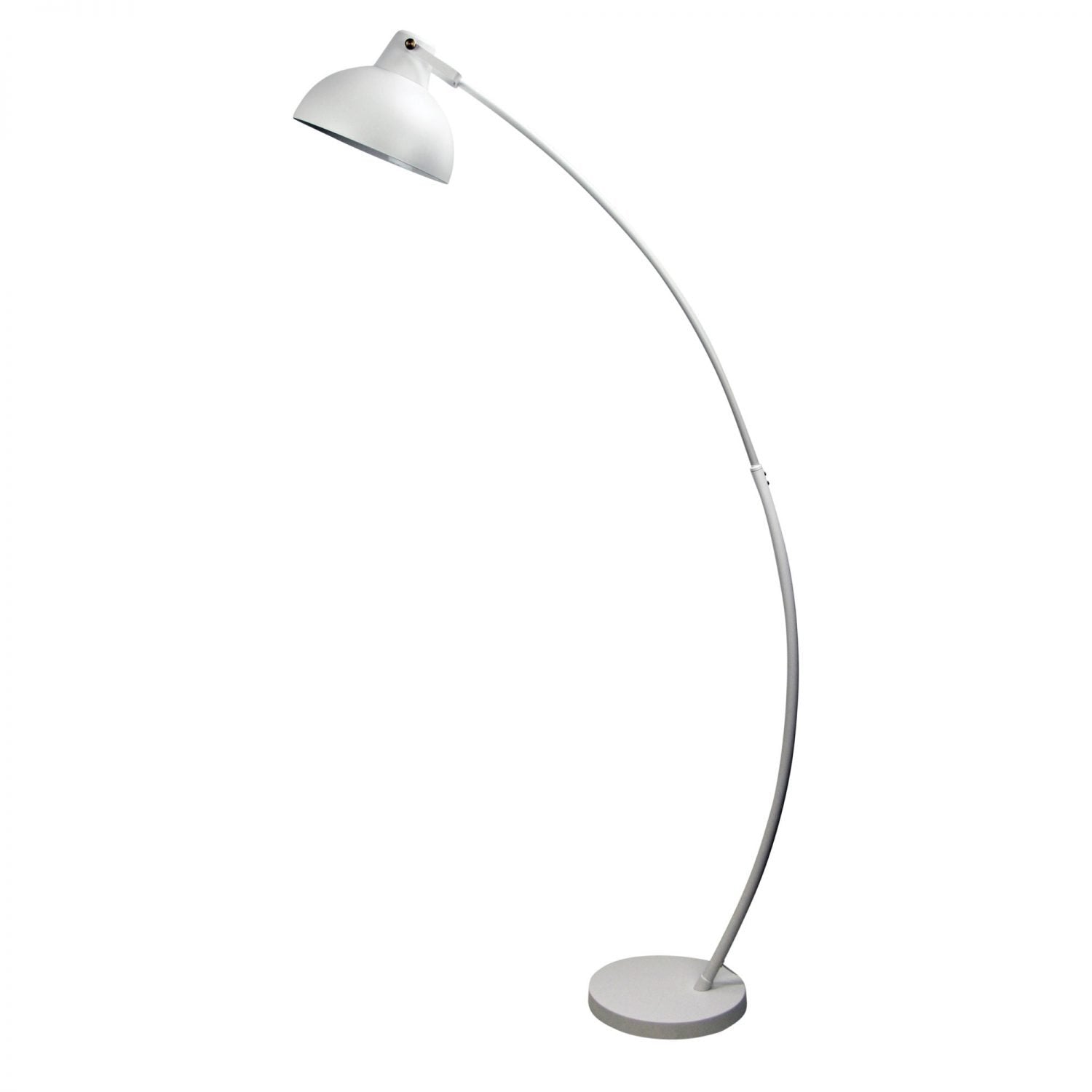 Lago 1 Light Floor Lamp Matt White - OL93953WH - Mases LightingOriel Lighting