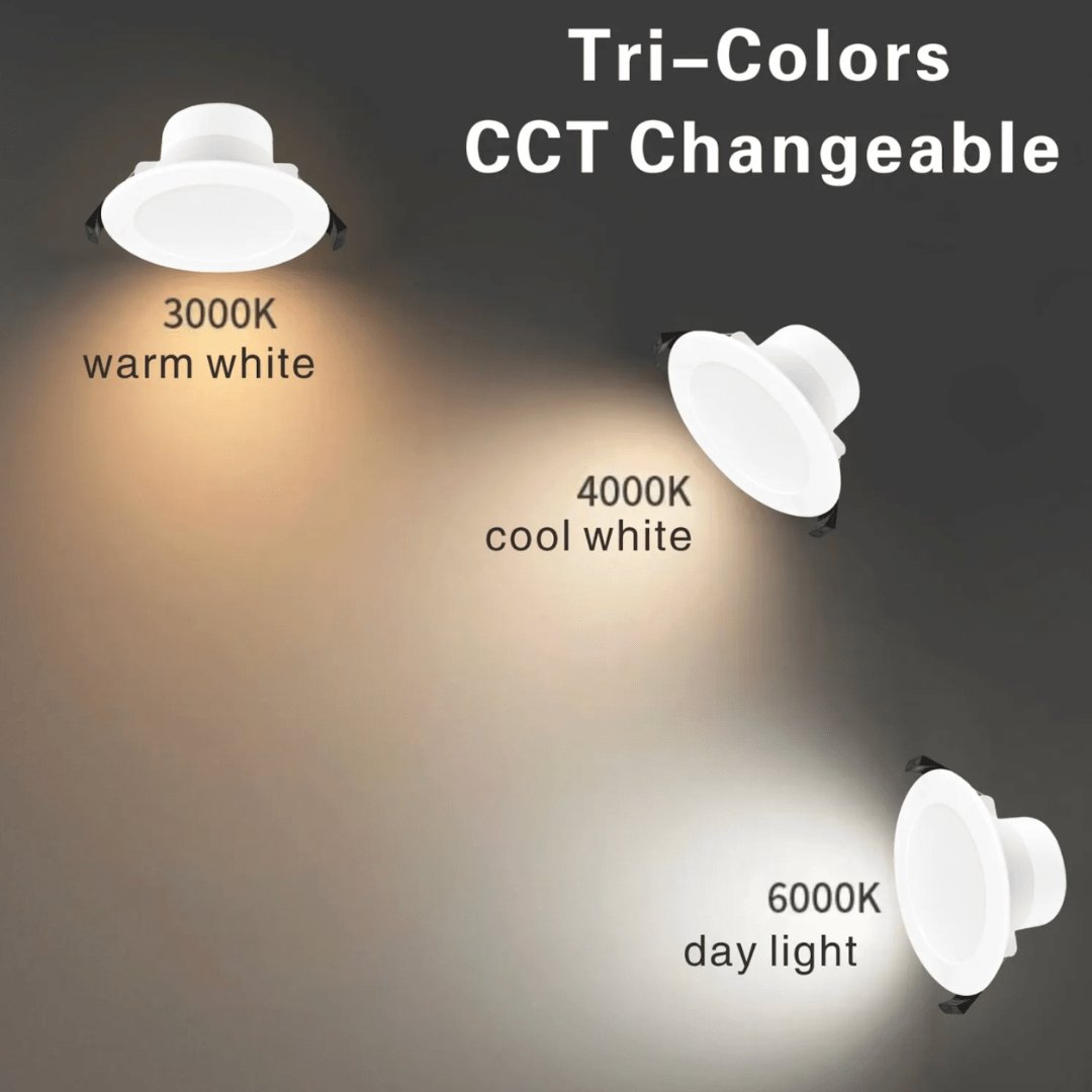 LC Samsung 10W Tri-Colour Select LED Downlight 90mm cut out