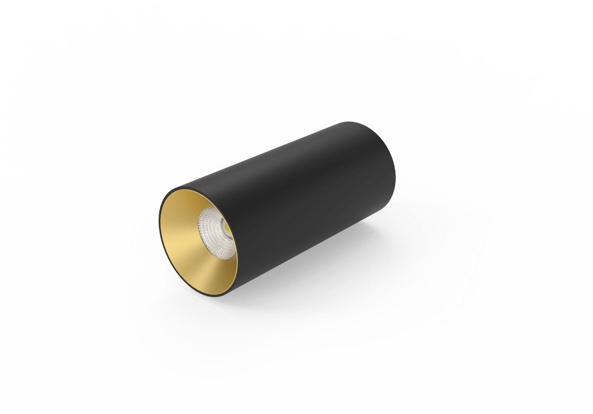 LC306 12W Surface Mounted Downlight CCT Black/Gold | Lighting Creations