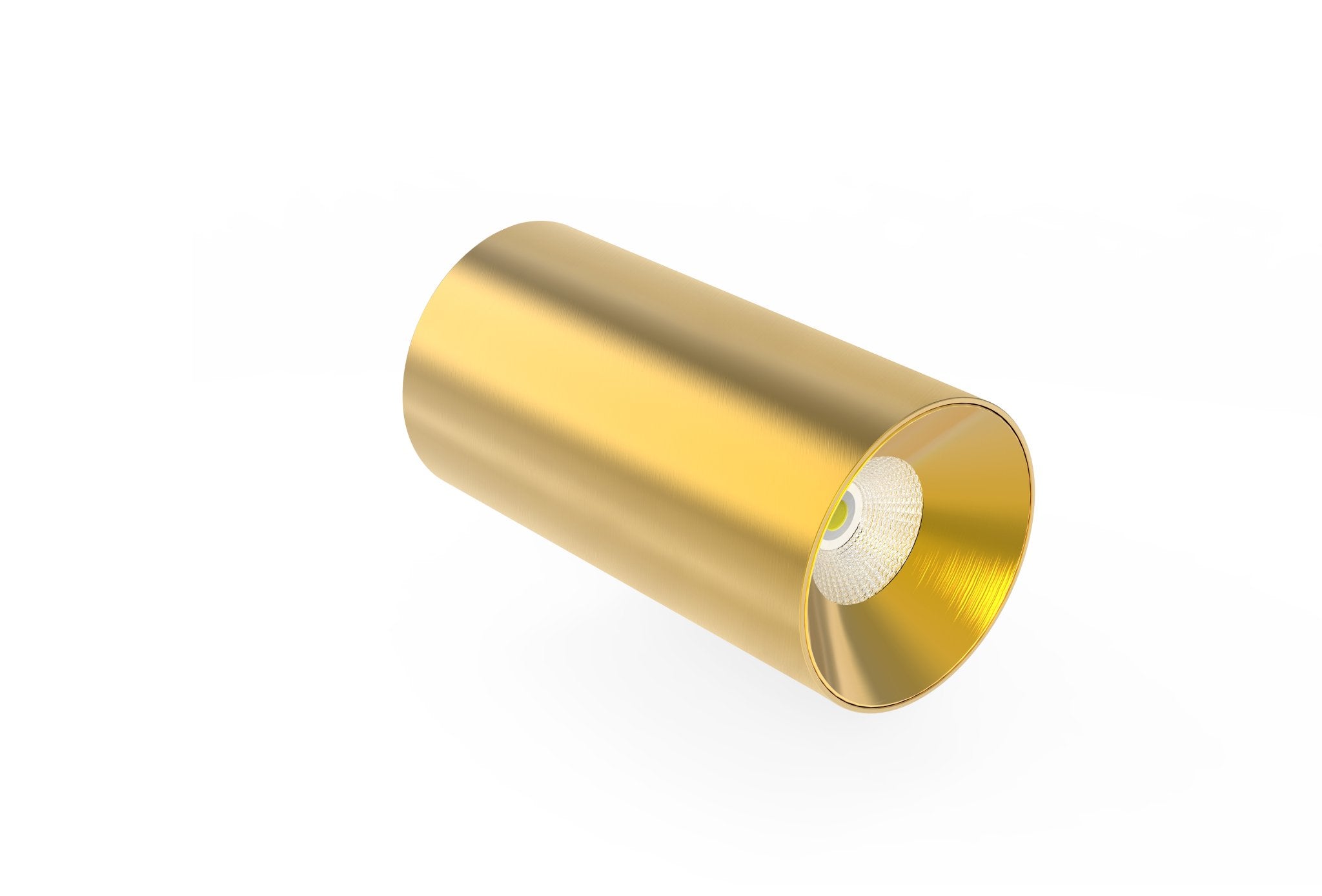 LC307 12W Surface Mounted Downlight CCT Brass 200mm - Mases LightingLighting Creations
