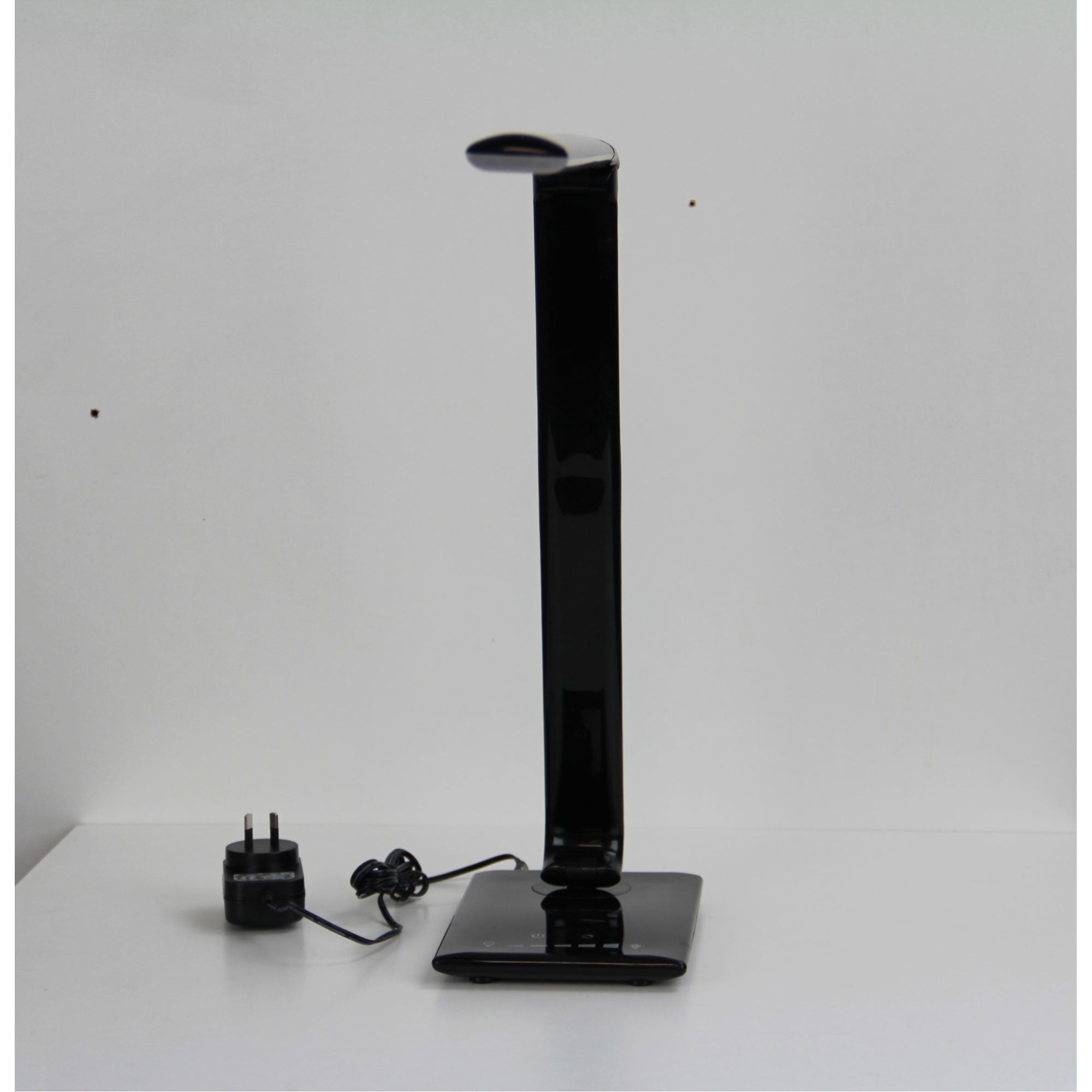 Luke LED Black Desk Lamp Touch Dim USB Port - Mases LightingOriel Lighting