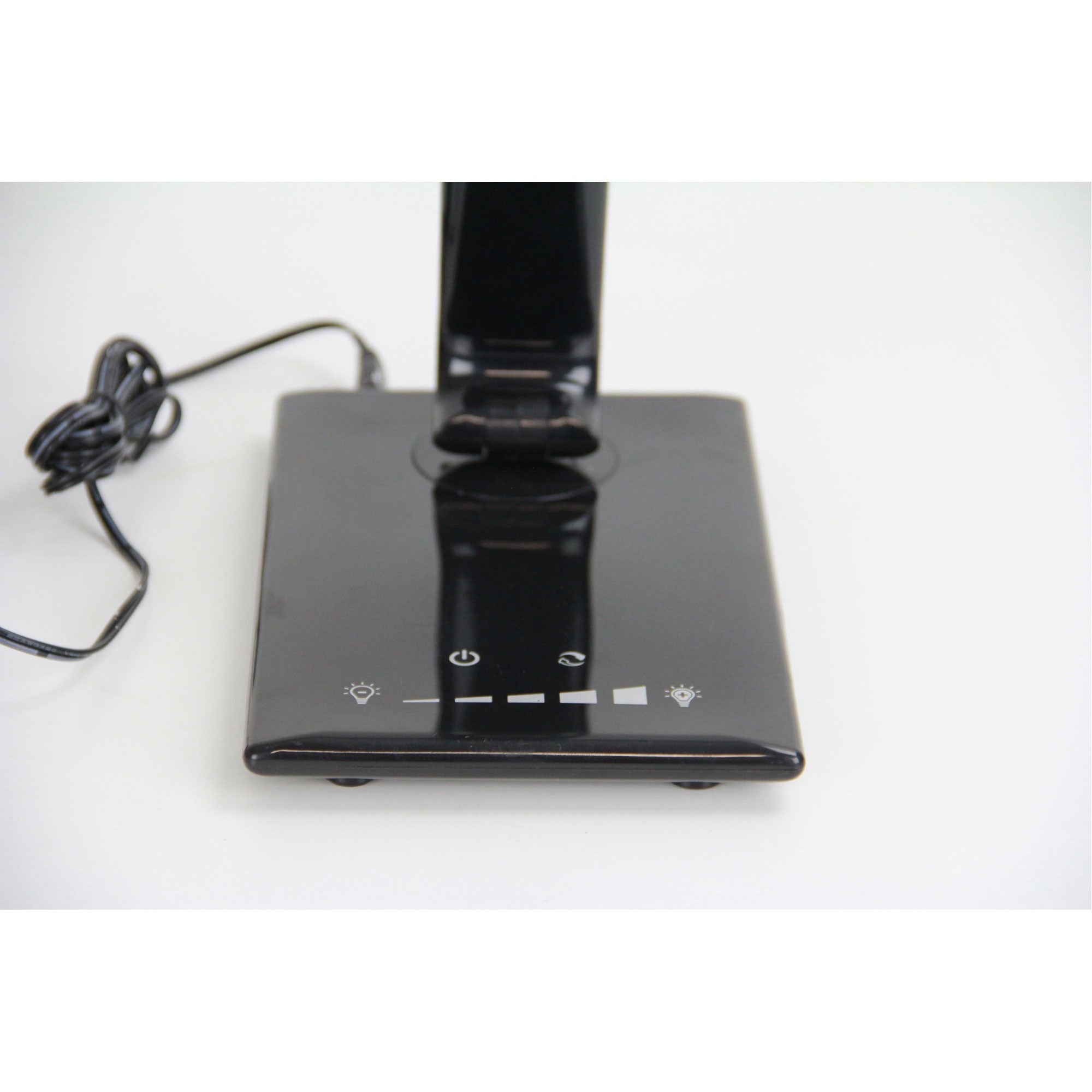 Luke LED Black Desk Lamp Touch Dim USB Port - Mases LightingOriel Lighting