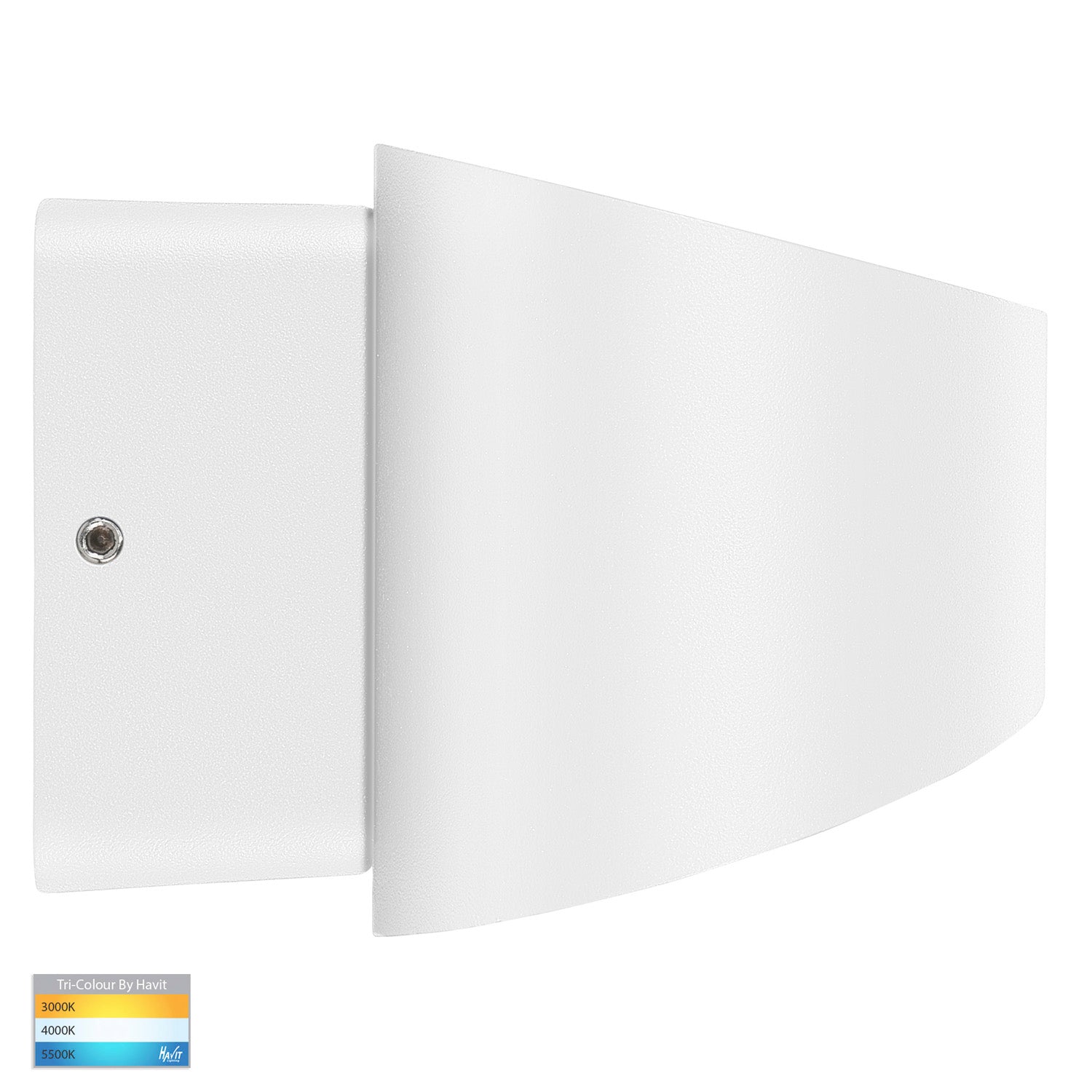 Luxe Up & Down LED Wall Light TRI Colour 9w in Black/White Havit Lighting - HV3661T - Mases LightingHavit Lighting