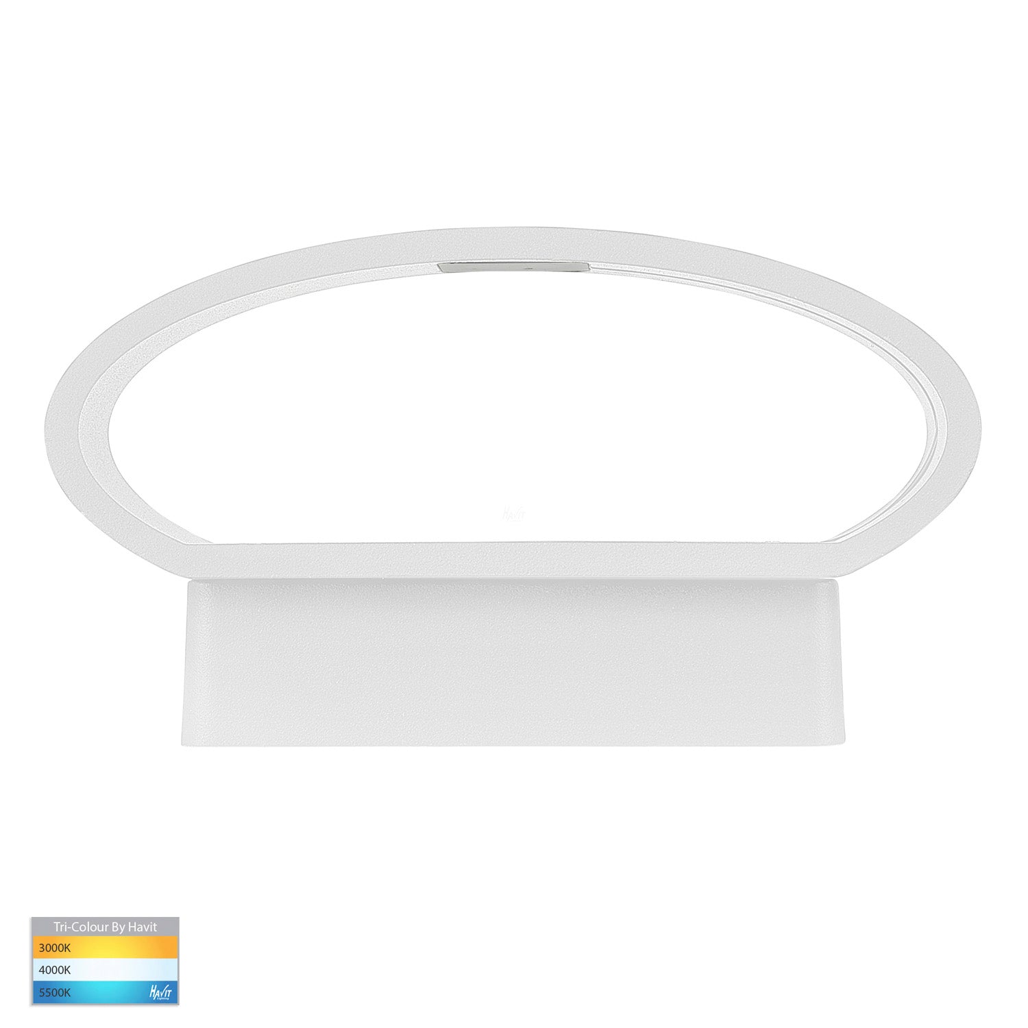 Luxe Up & Down LED Wall Light TRI Colour 9w in Black/White Havit Lighting - HV3661T - Mases LightingHavit Lighting
