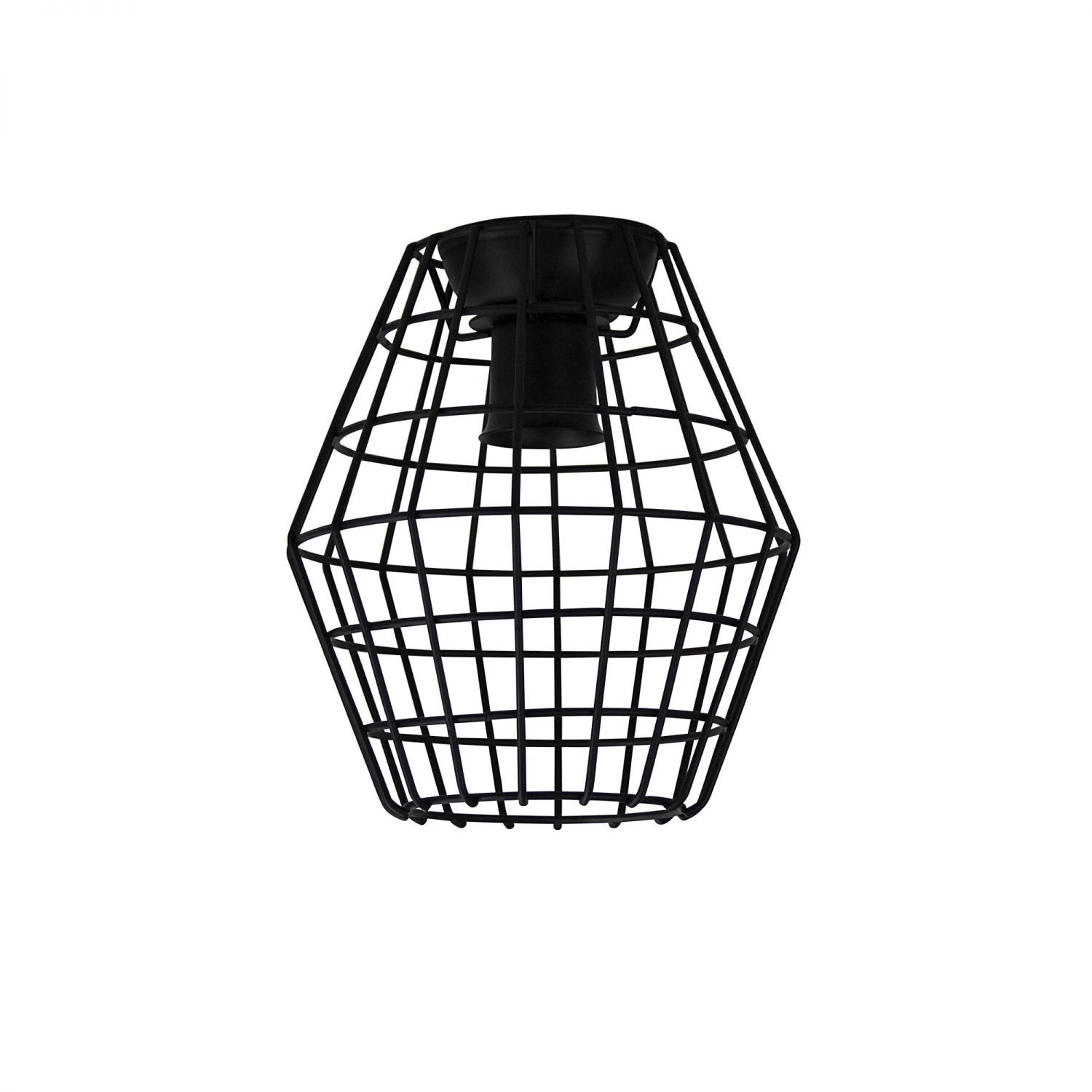 Maci Wire Retro Industrial DIY Shade Black 180mm - Mases LightingOriel Lighting