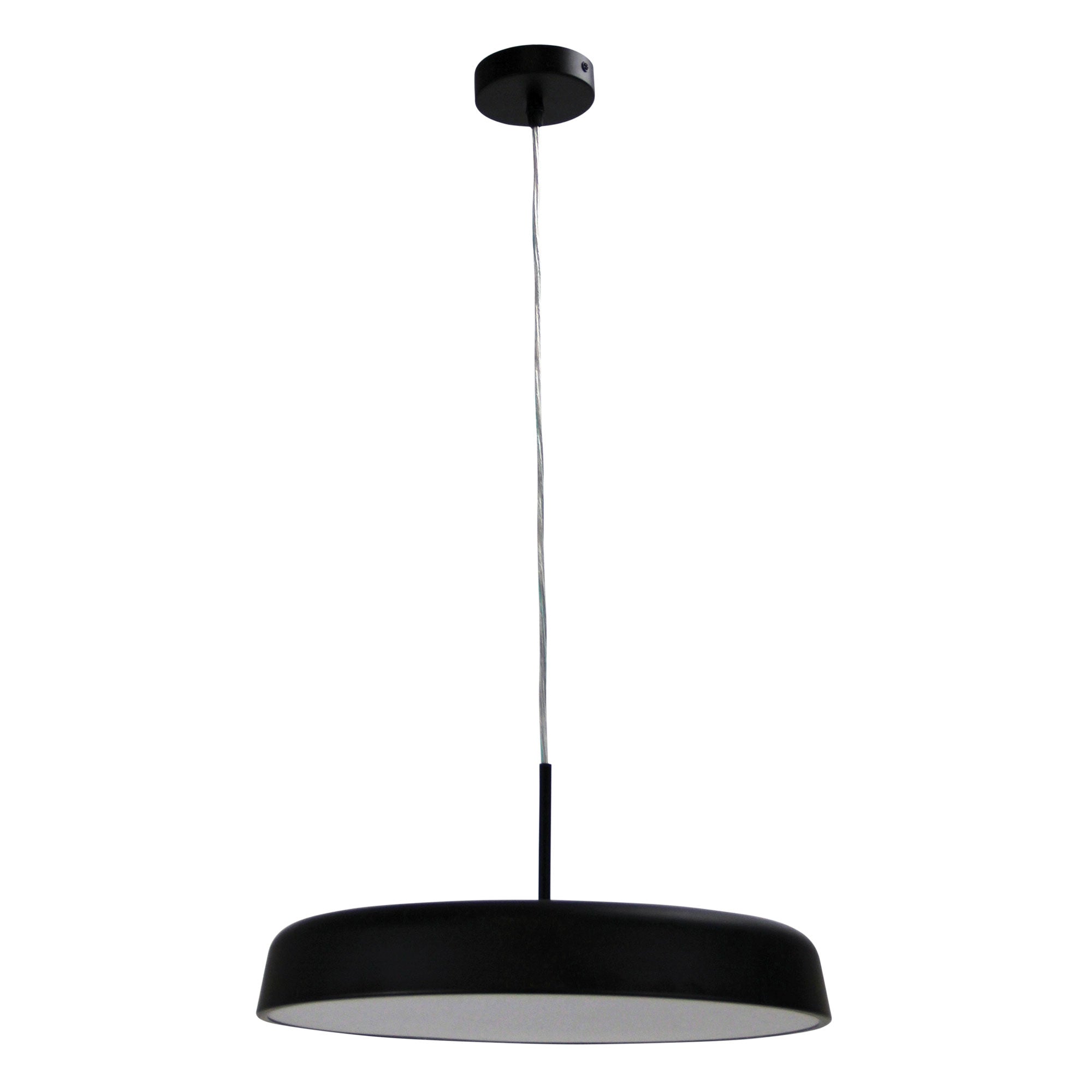 Madison LED Pendant Black 420mm - OL60451/42BK - Mases LightingOriel Lighting