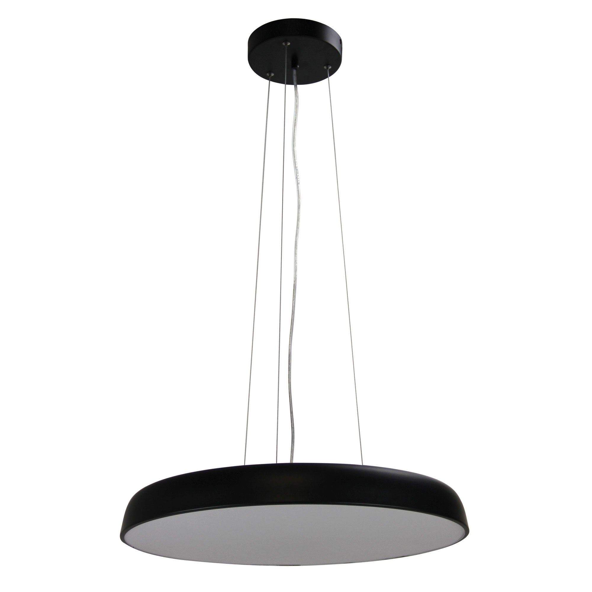 Madison LED Pendant Black 560mm - OL60451/56BK - Mases LightingOriel Lighting