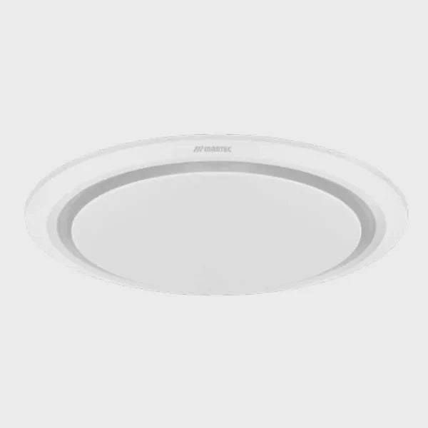 Martec Saturn 250 Round Ceiling Exhaust Fan White - Mases LightingMartec