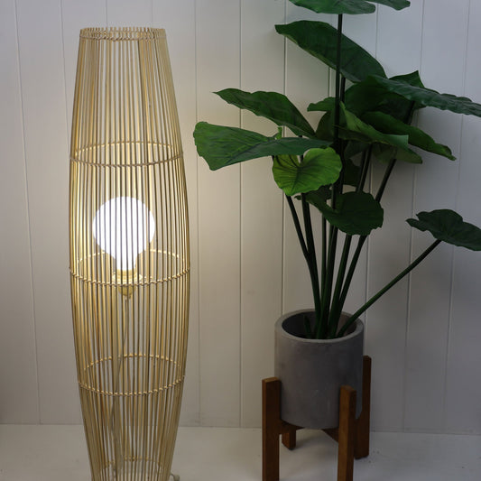 Matram Natural Cane Floor Lamp - OL93245 - Mases LightingOriel Lighting