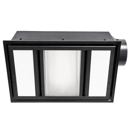 Mercator Domino 3-In-1 Bathroom Heater With Exhaust Fan And CCT LED Light - Mases LightingMercator